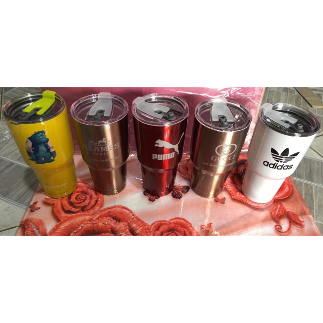 Ly giữ nhiệt, bình giữ nhiệt Yeti Thái 900ml có sẵn túi đựng và ống hút