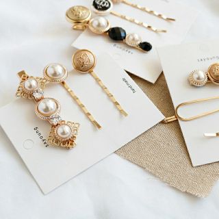 SET 3 KẸP TÓC TIỂU THƯ CAO CẤP