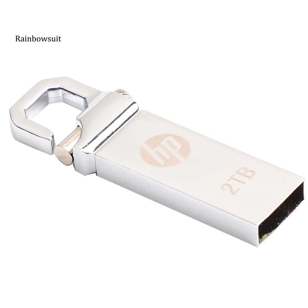 2TB USB 3.0 Metal Flash Drive Pen Pen Tốc độ cao Pendrive U Disk Memory Stick cho PC