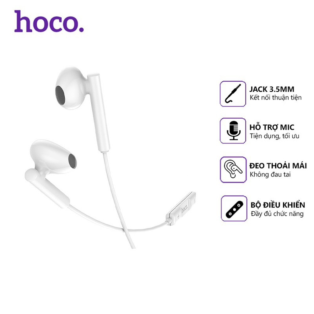 Tai nghe điện thoại chính hãng Hoco M64 ♥️Freeship♥️ Giảm 30k khi nhập MAYT30 - Tai nghe có dây chính hãng giá rẻ