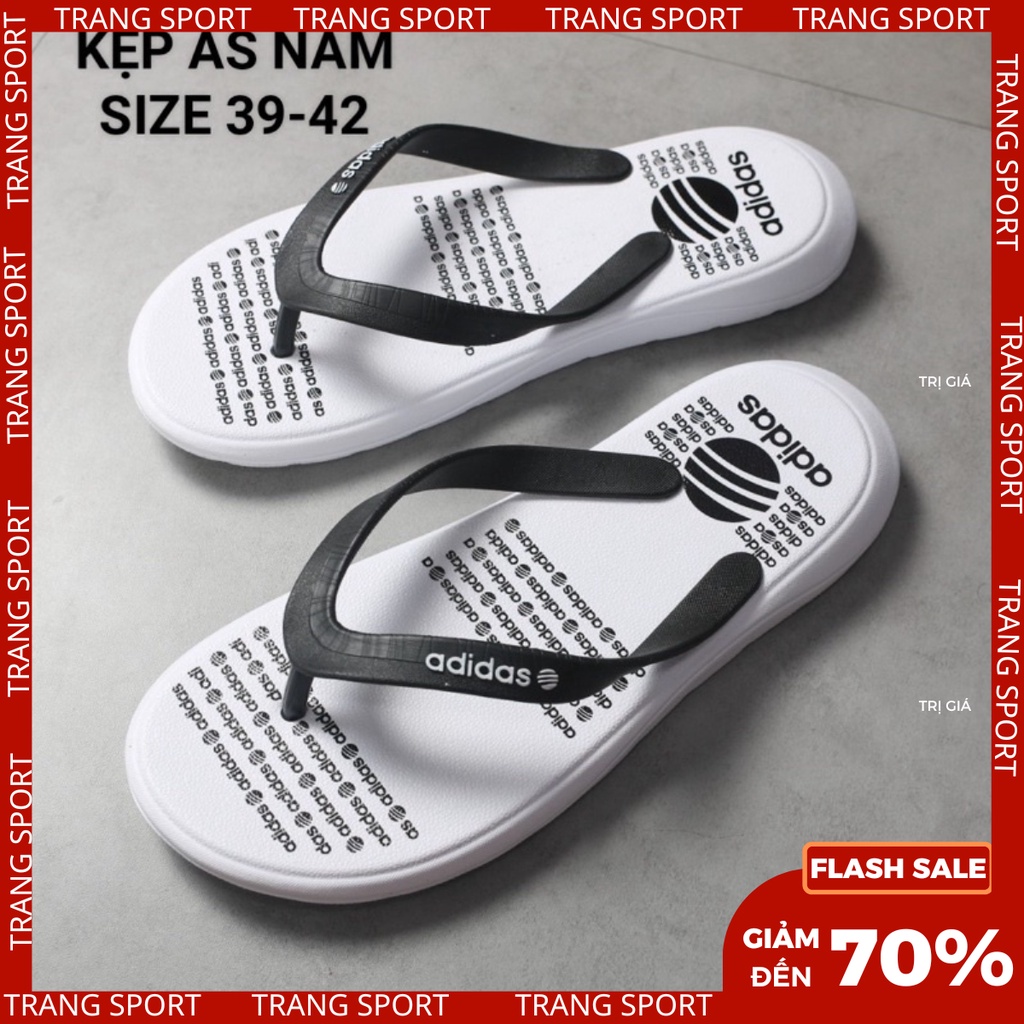Dép tông nam kẹp lào đi biển adidas cao su