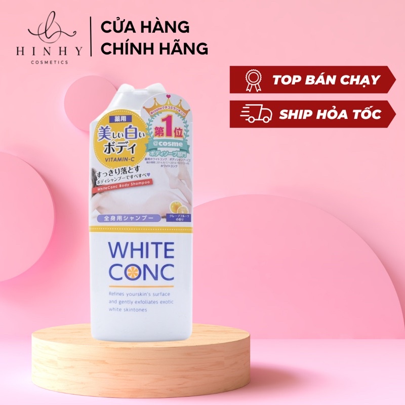 SỮA TẮM TRẮNG DA WHITE CONC BODY VITAMIN C 360ml