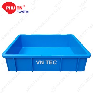 Thùng nhựa B9 Nhựa Phú An - Kt 495 x 395 x 125 mm