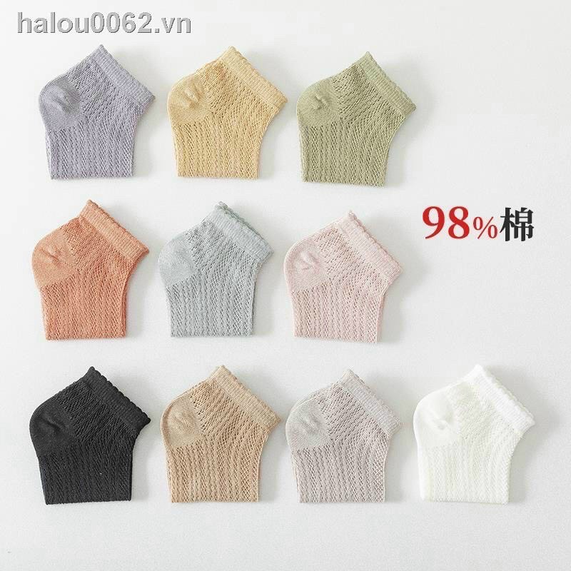 Vớ nữ cổ ngắn, tất nữ cổ bèo chất vải cotton co giãn 4 chiều thoáng khí – Tất thông hơi