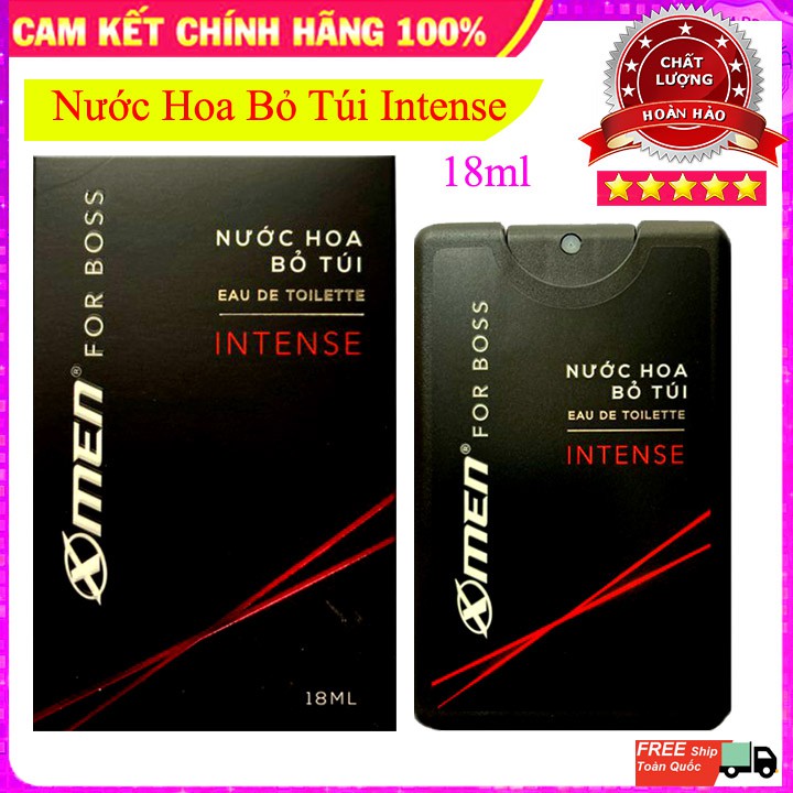 Nước Hoa Bỏ Túi Xmen - Nước Hoa Bỏ Túi X-Men For Boss 18ml | Thế Giới Skin Care