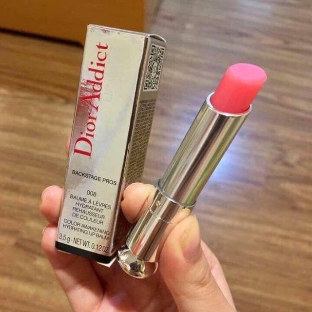 Son Dưỡng Dior Addict Lip Glow Màu 008 Ultra Pink