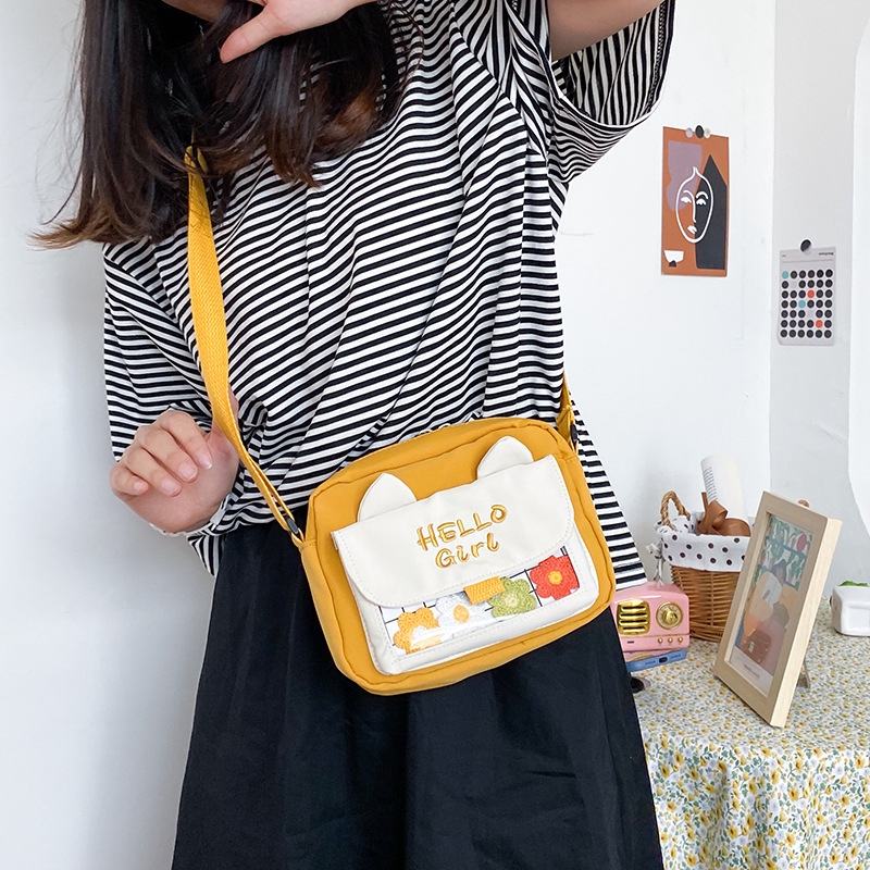Túi đeo chéo nữ đi học mini nhỏ gọn giá rẻ đẹp dễ thương nhiêu ngăn LOT STORE TX595 | BigBuy360 - bigbuy360.vn