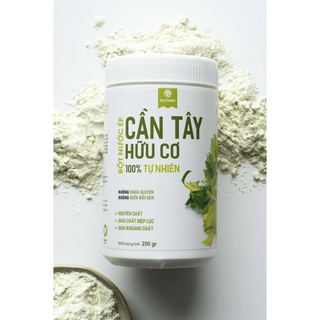 Bột nước ép cần tây hữu cơ 250gram Da'Farm