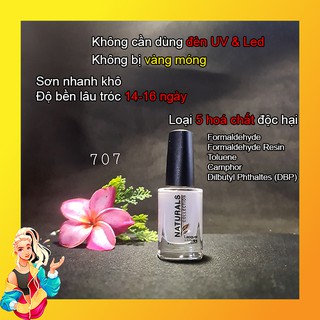 [Sơn Thường Như Sơn Gel] Sơn Móng Tay Màu Trắng Sữa 15ml ONC Orgnic Naturals Collection