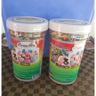 CỐM MÀU - RAINBOW DECOR (500 GRAM)