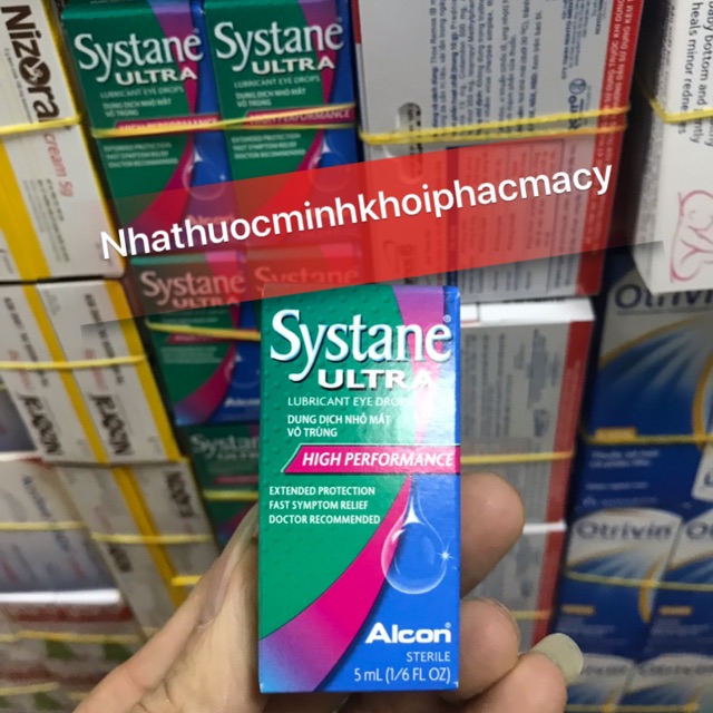 DUNG DỊCH NHỎ MẮT SYSTAN ULTRA (5ml)