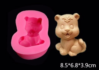 Khuôn silicon 4D 12 con giáp lẻ từng con