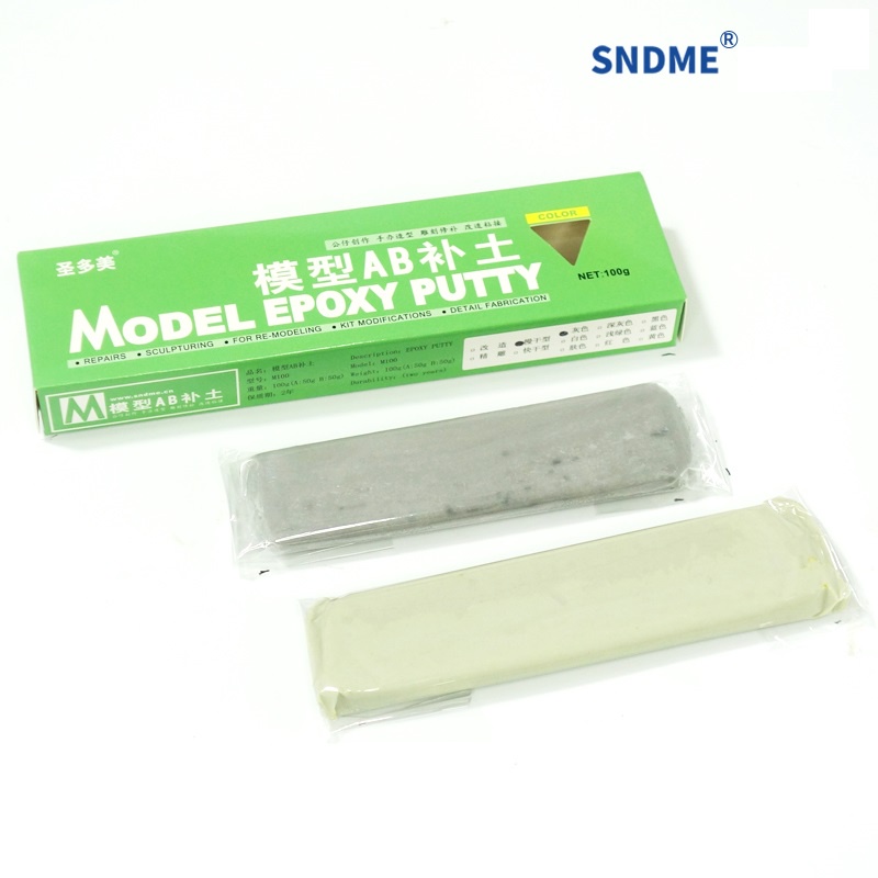 2 Thanh Model Epoxy Putty ( khô nhanh- khô chậm ) SNDME 100g - dụng cụ làm mô hình