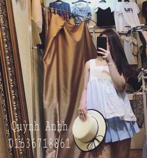 Áo thô hai dây bản to