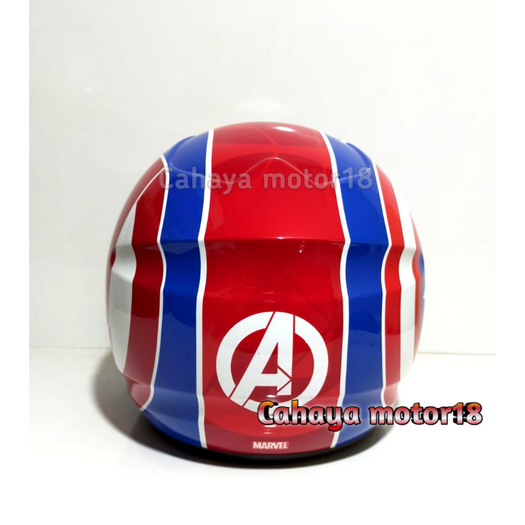 Mũ bảo hiểm BMC MILAN MARVEL CAPTAIN AMERICA