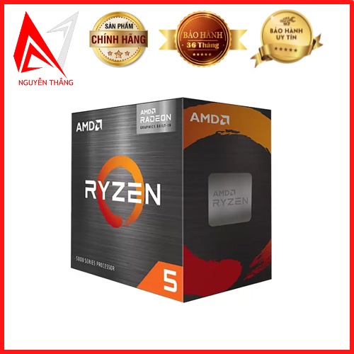 Cpu bộ vi xử lý AMD RYZEN 5 5600G (UP TO 4.4GHZ/19MB / 6 C, 12 T/ 65W ) NEW chính hãng