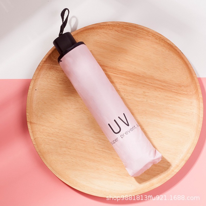 Ô Che Mưa Gấp Gọn Họa Tiết Trơn chống tia UV Bảo Vệ Da , Ô DÙ NOVSET
