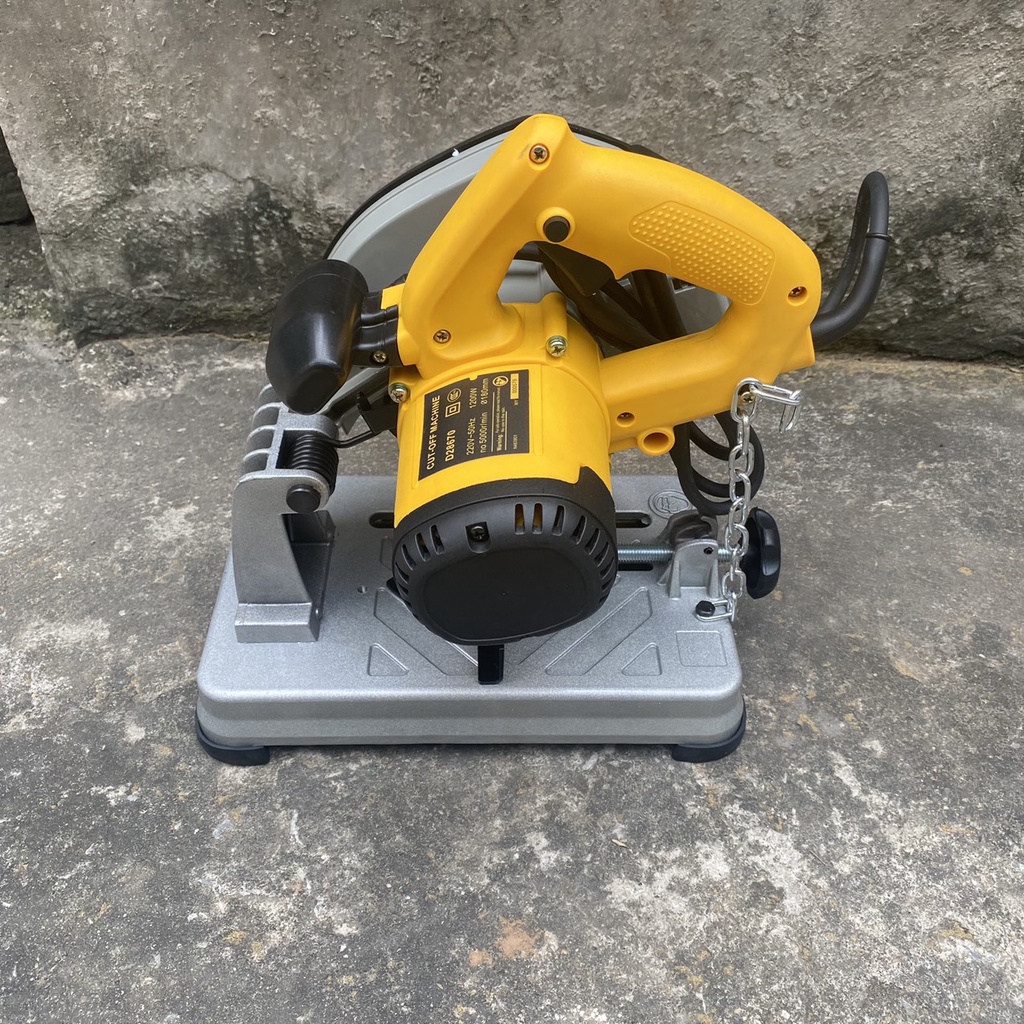 Máy cắt sắt mini D28670 - Bảo hành 12 tháng - tặng kèm lưỡi + 2 chổi than