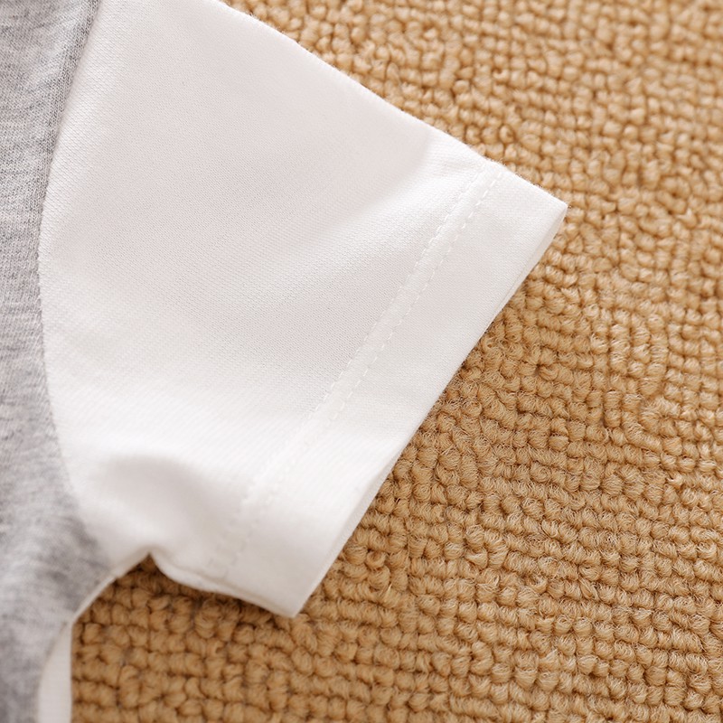 Bodysuit bé sơ sinh, áo sơ sinh cho bé từ 1 tháng đến 1 tuổi họa tiết công tử vest chất liệu cotton 100% cao cấp BD145