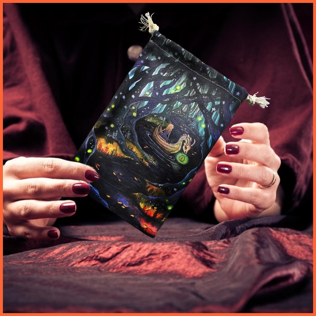 Túi Nhung Dây Rút Đựng Bài Tarot Oracle Tiện Dụng