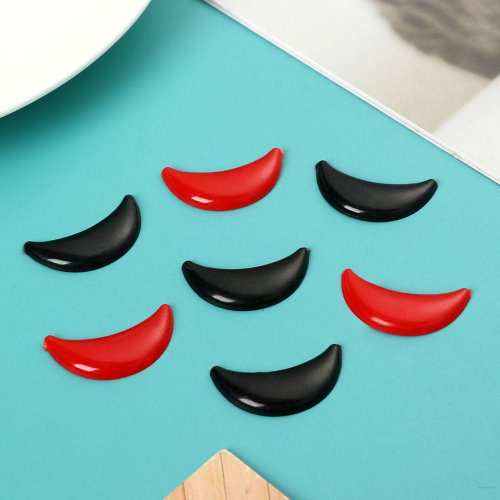 LUOL Set 100 Miệng Gà Bằng Nhựa Dễ Thương Làm Đồ Thủ Công / Búp Bê