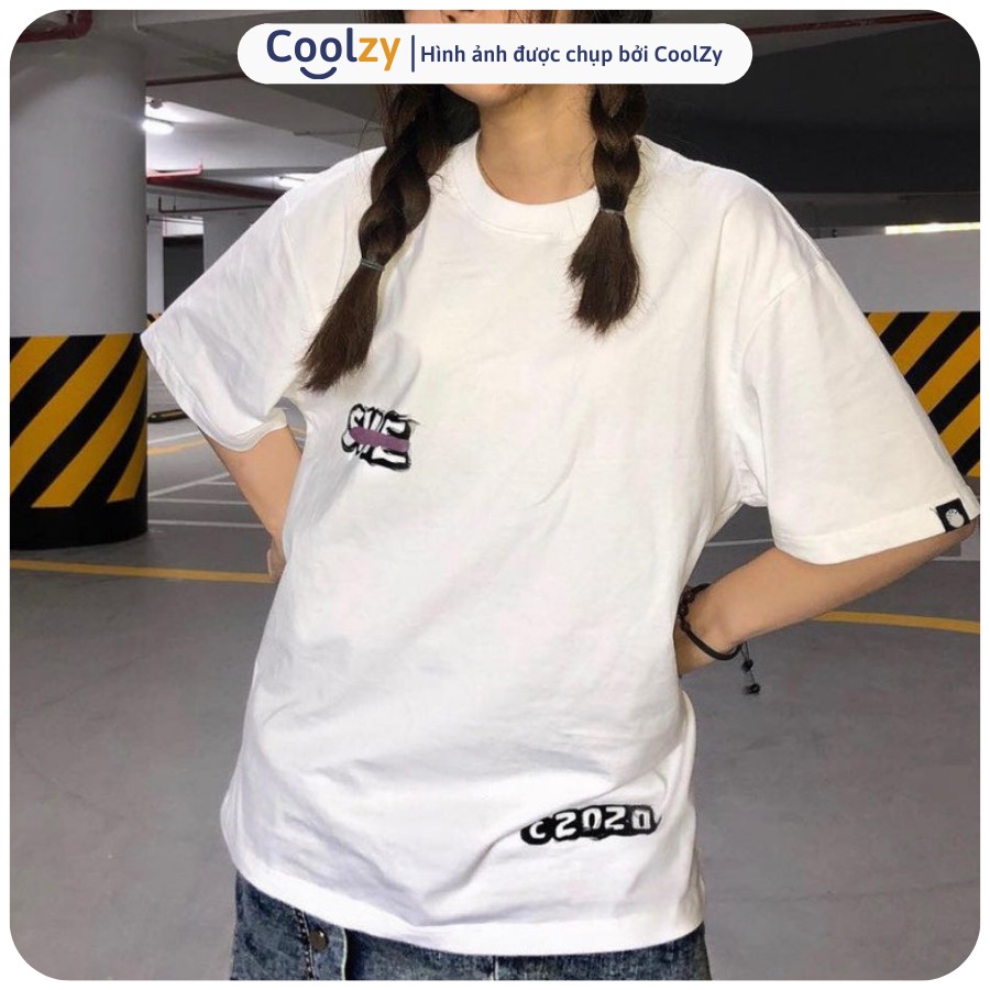 Áo Thun Tay Lỡ SWE Nam Nữ Cotton 100% Cao cấp. Áo thun Ulzzang form rộng Unisex nam nữ phong cách | CoolZy