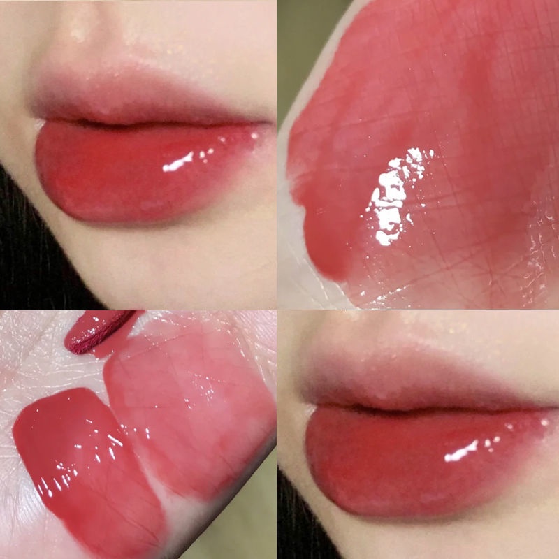Son Bóng Dưỡng Ẩm Lâu Trôi Hình Bánh Donut Màu Hồng Dễ Thương