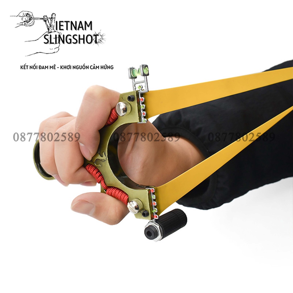 [Siêu Xịn Ná ngựa] NÁ thun có hình siêu đẹp kèm đèn LAZER Nguyên Khối INOX kèm full phụ kiện,laze,cân nước, la bàn