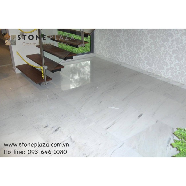 ĐÁ MARBLE TRẮNG VÂN MƯA (SIVEC WHITE MARBLE)