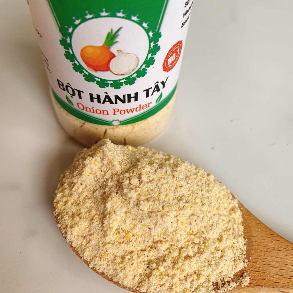 Bột gia vị nguyên chất - Bột tỏi, hành tây, gừng, nghệ, sả, quế, ngũ vị hương, cà ri, riềng, sa cương, điều, ngò, tiêu.