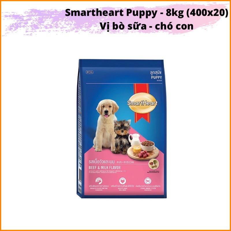 Thức ăn cho Chó nhỏ SmartHeart puppy bao 8kg