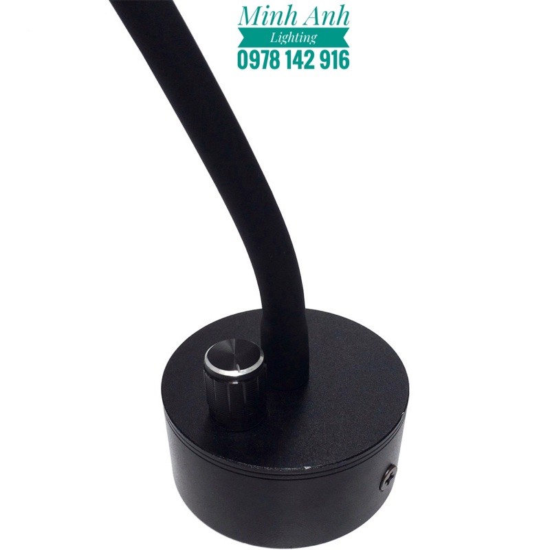 Đèn LED Đọc Sách Chiếu Tranh Gắn Tường Có Dimmer Điều Chỉnh Sáng Tối Minh Anh