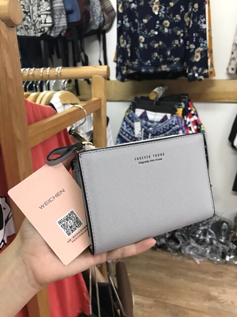 Ví ngắn da xước forever young | BigBuy360 - bigbuy360.vn