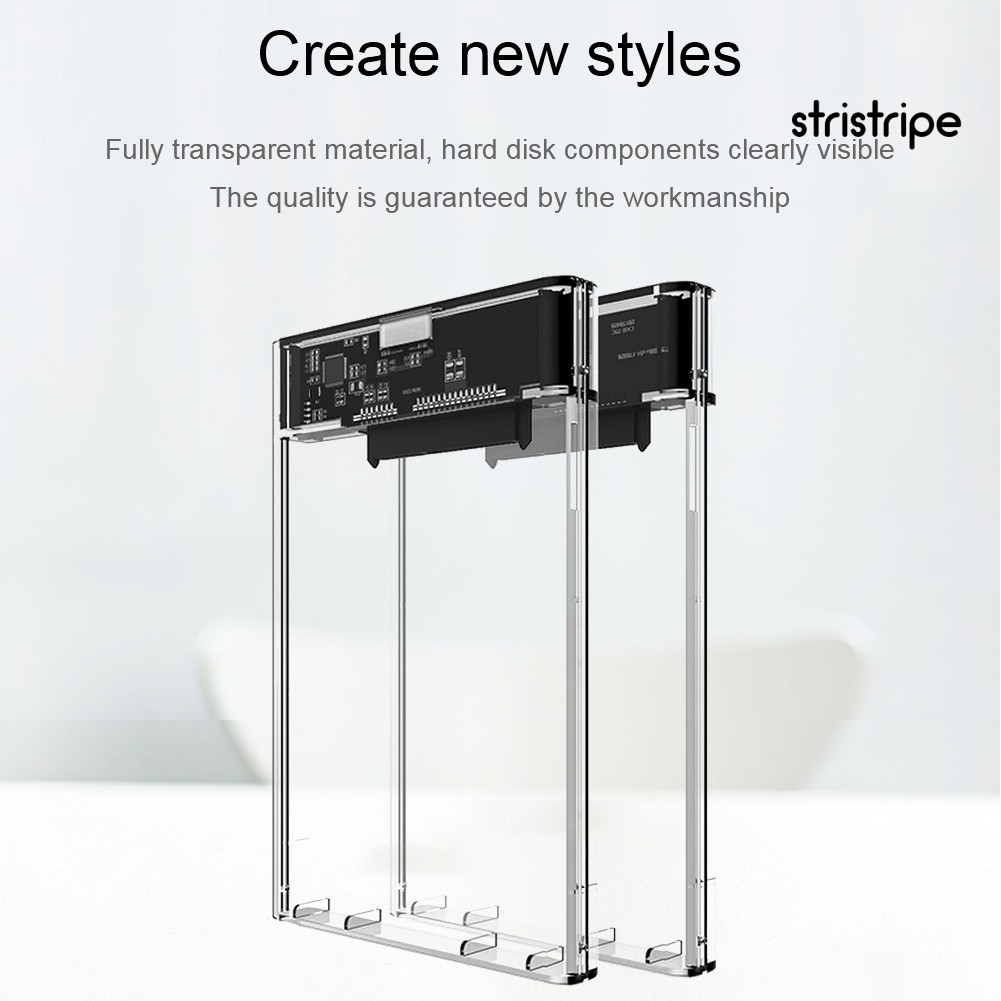 Hộp đựng ổ cứng STR cho SSD Type-C USB 3.1 2.5inch SATA có thể đảo ngược tiện dụng | BigBuy360 - bigbuy360.vn