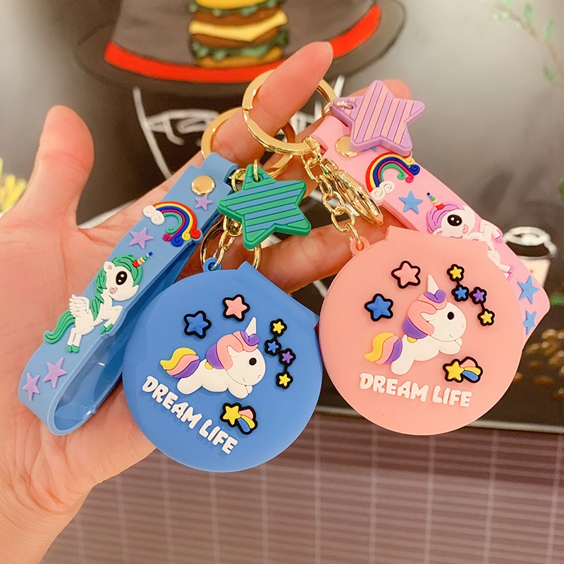 Móc Khóa Hình Ngựa Một Sừng Dễ Thương