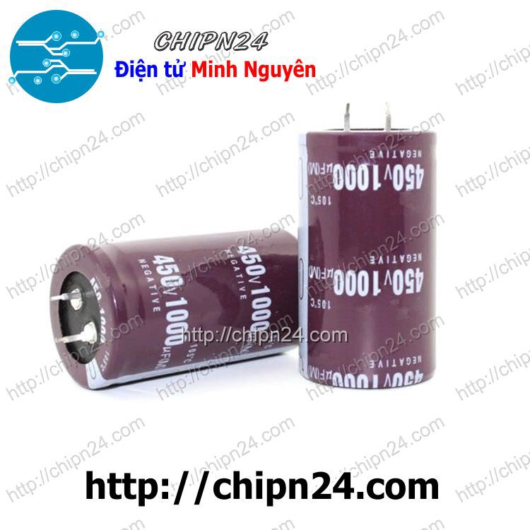 [1 CON] Tụ hóa 1,000uF 450V (35x50mm) (1000uF 450V)