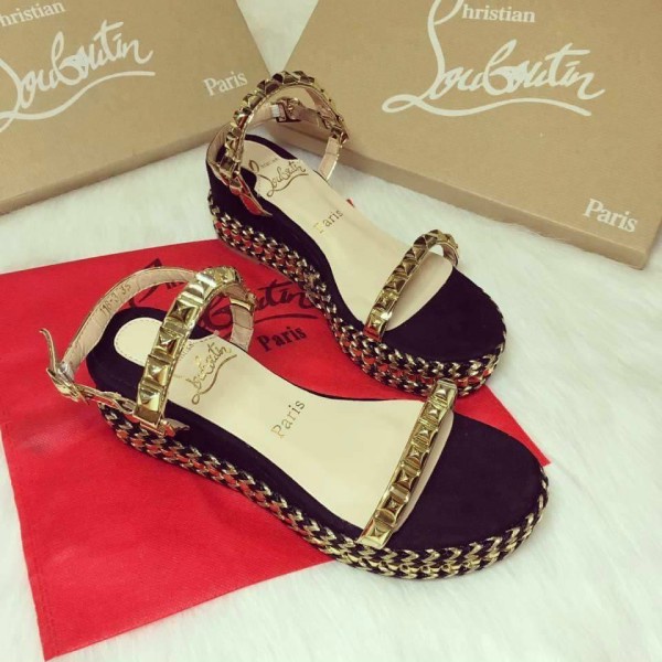 Sandal đế xuồng LBT hàng super chuẩn fullbox  logo dập