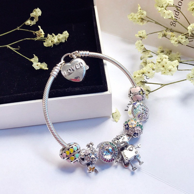 [Hàng cao cấp] Vòng Bạc S925 ALE Cao Cấp - Vòng Charm Bạc Chuẩn S925 - Mã sản phẩm VONGBAC_DN111