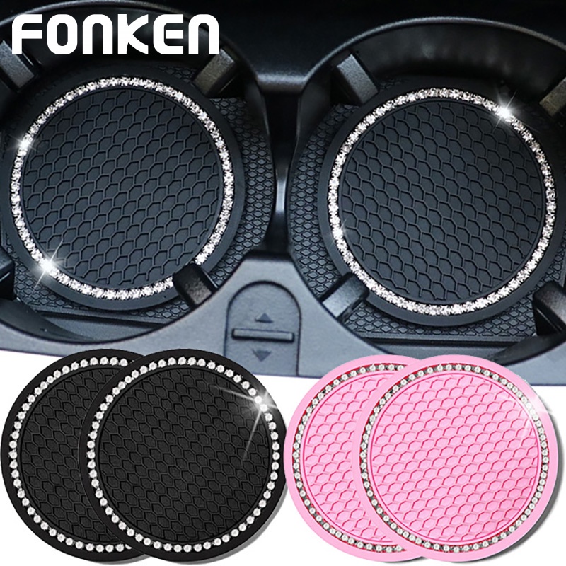 Miếng lót cốc FONKEN bằng silicon gel dùng trên ô tô