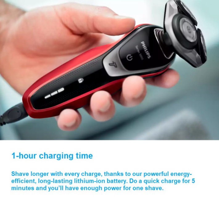 Máy cạo râu, dùng khô và ướt thương hiệu cao cấp Philips S5370/04