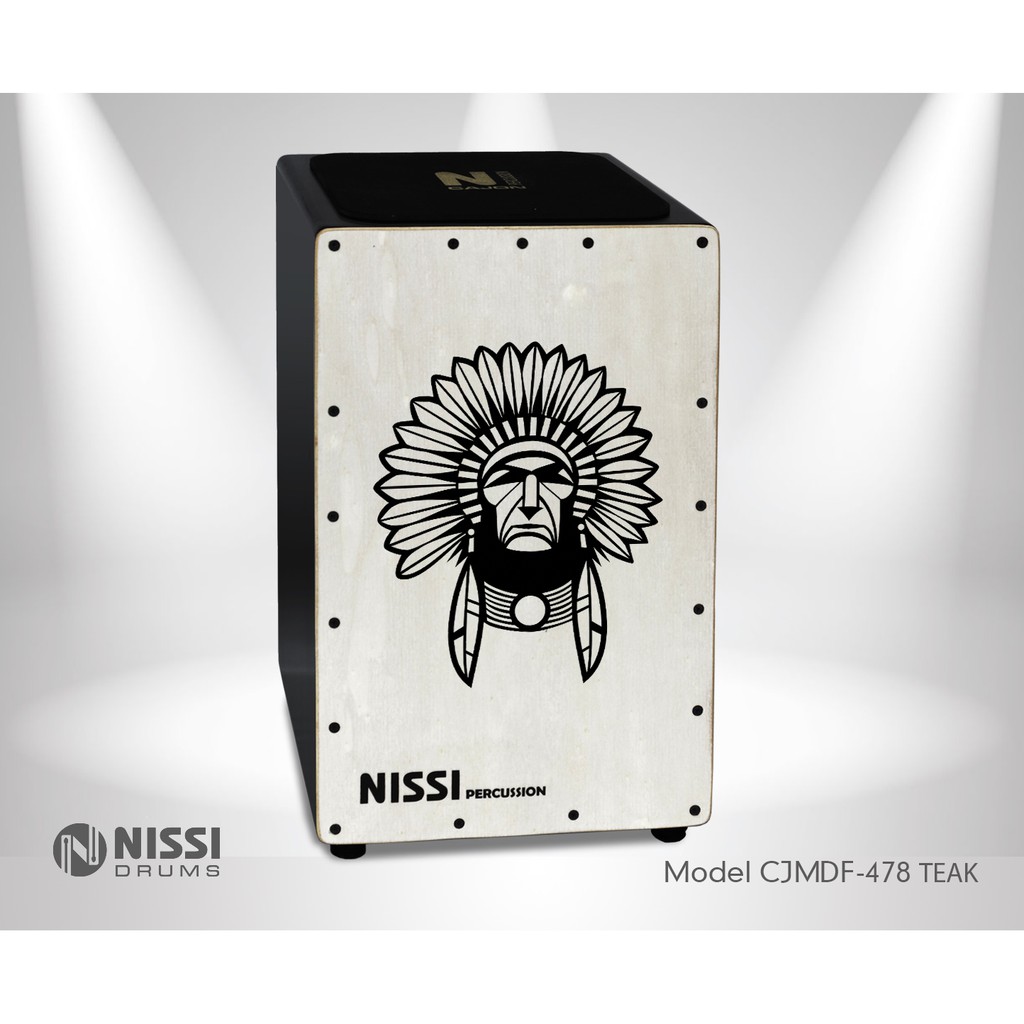 TRỐNG CAJON NISSI CJMDF-478 POPLAR Thổ Dân