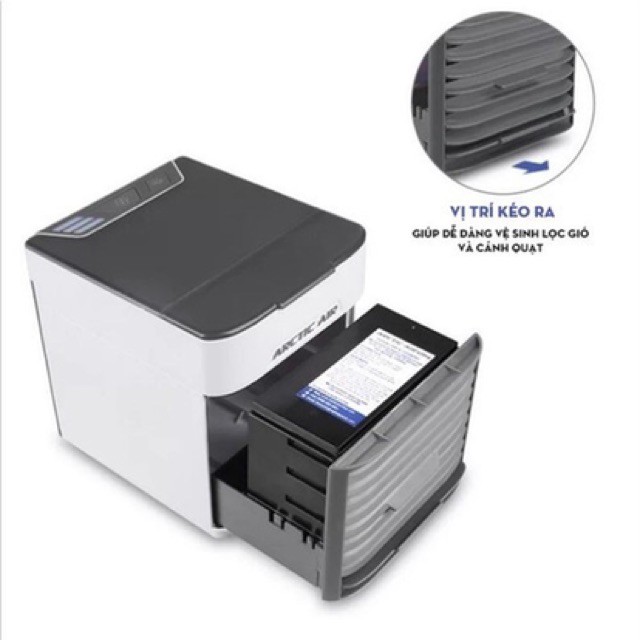 Máy điều hòa mini làm lạnh bằng hơi nước ARCTIC AIR - để bàn tận hưởng không khí trong lành, mát mẻ ở mọi nơi