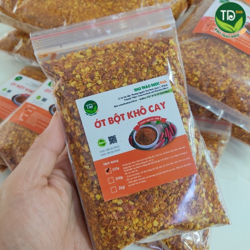 Ớt khô cánh nhỏ siêu cay dùng làm kim chi – 100g