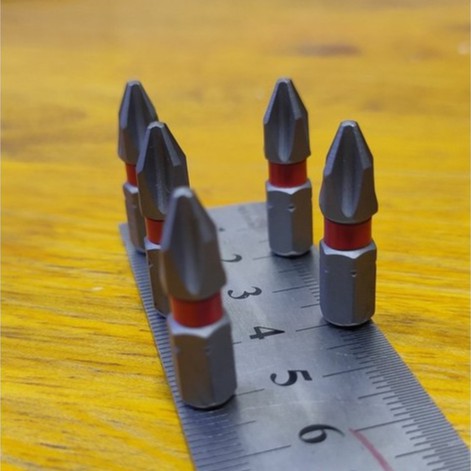 Combo 5 mũi vít Dewalt/ Bosch PH2 dài 2.5cm - 50gram