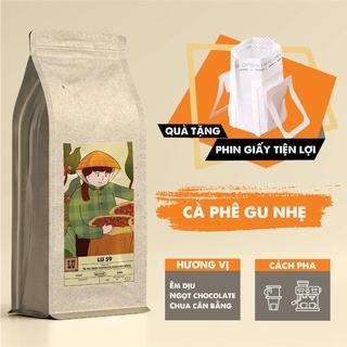 Cà phê nguyên chất pha phin/pha máy Quán cà phê LU LU 59