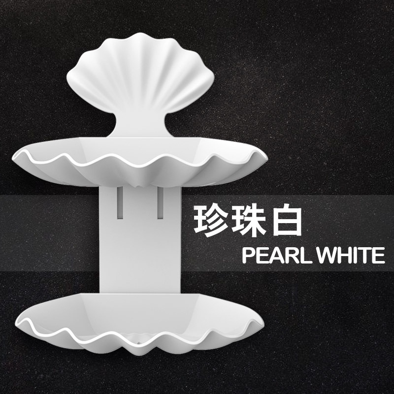 Giá Đỡ Xà Phòng Gắn Tường Thiết Kế Hai Ngăn Tiện Dụng Cho Phòng Tắm