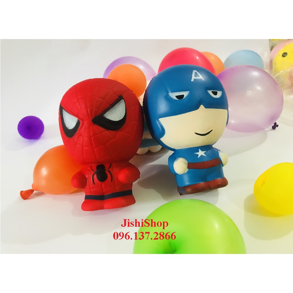 ( GIÁ SỈ )Squishy siêu nhân người nhện |shopee. Vn\Shopgiayred