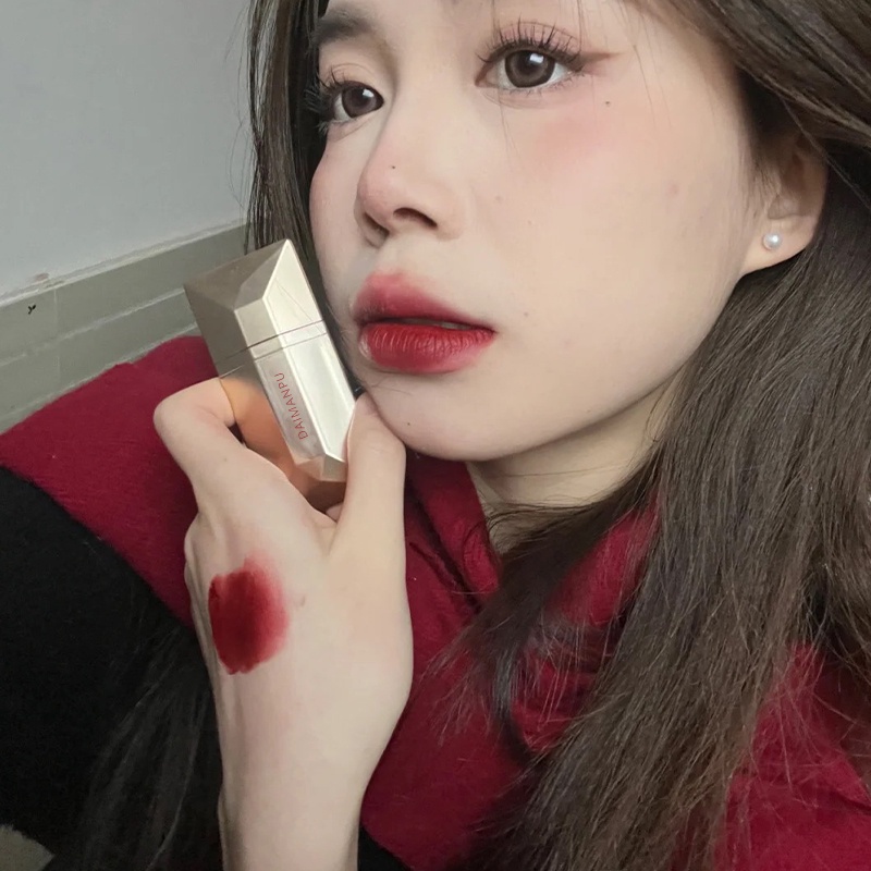 Son Môi Lâu Trôi Chống Thấm Nước Màu Nhung Lì Làm Trắng DAIMANPU