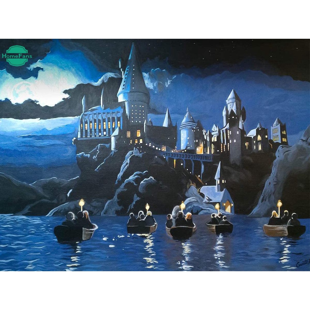 Bộ Tranh Đính Đá 5D Tự Làm 40x30cm Hình Tranh Vẽ Thiên Nhiên Cho Người Lớn