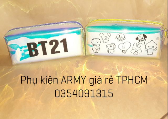 [VPP ARMY] VPP17 Bóp viết hologram BTS và BT21